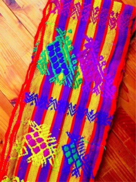画像1: グアテマラ民族衣装☆ファハ(ベルト)サン・ファン・サカテペケス (1)