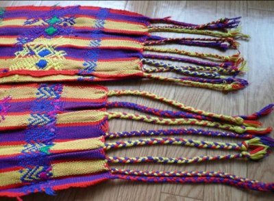 画像3: グアテマラ民族衣装☆ファハ(ベルト)サン・ファン・サカテペケス