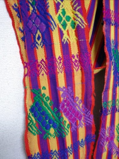 画像1: グアテマラ民族衣装☆ファハ(ベルト)サン・ファン・サカテペケス